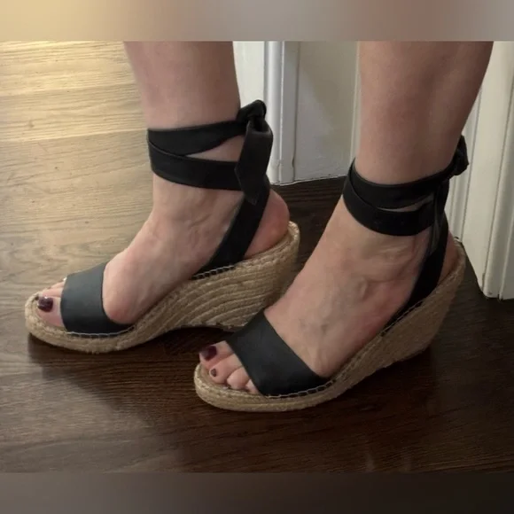 Loeffler Randall Harper Ankle Wrap Espadrilles - Picture 9 of 12